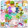 50PCS Cute Cartoon Graffiti Stickers for Notebooks, Skateboards, Water Bottles, Cars, and Luggage