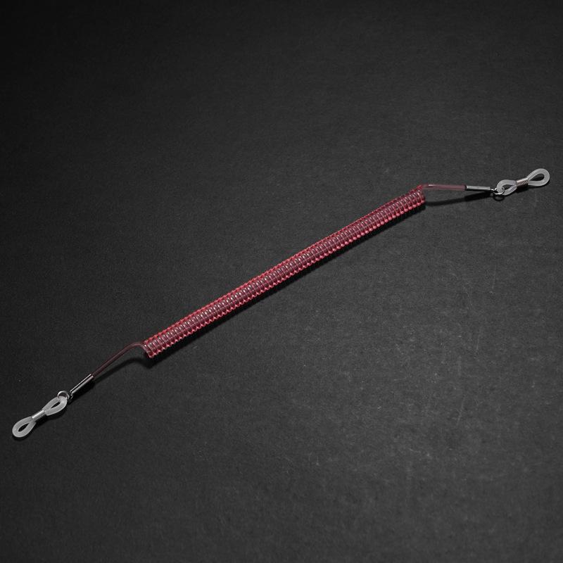 Pu Spring Wire Glasses Rope Sports Telephone Wire High Elastic Telescopic Spiral Wire Children's Spring Fixed Glasses Rope