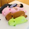 Plush Capybara Toy Pillow Cushion Leg Clamp Doll Bedroom Decor Kids Teens Girls