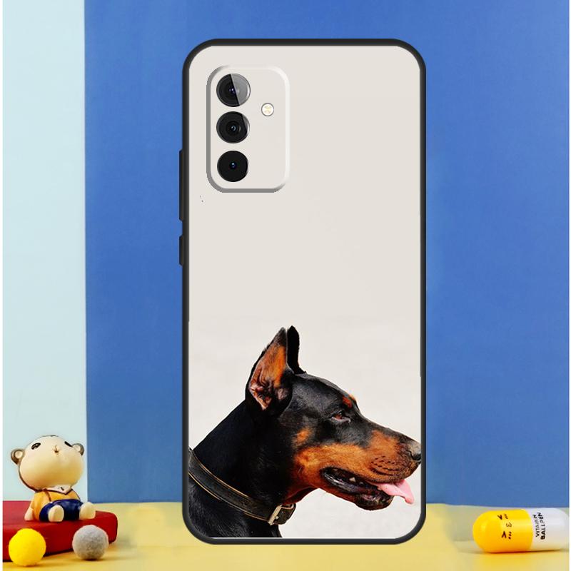 Dachshund Doberman Dog Case For Samsung Galaxy A55 A35 A15 A36 A06 A16 A26 A56 A53 A32 A52 A33 A13 A14 A34 A54 A17