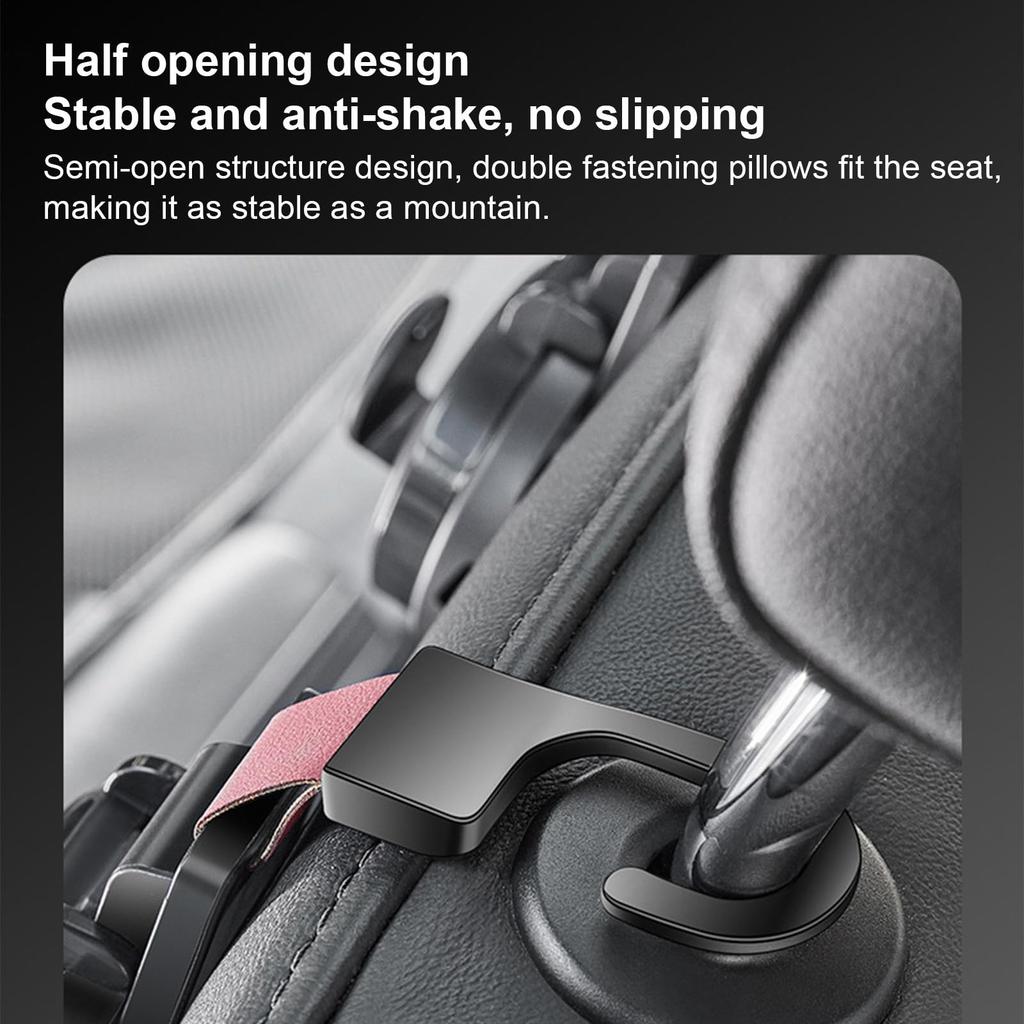 Back Seat Headrest Cup Holder, Car Back Seat Cup Holder Car Multifunctional Hook