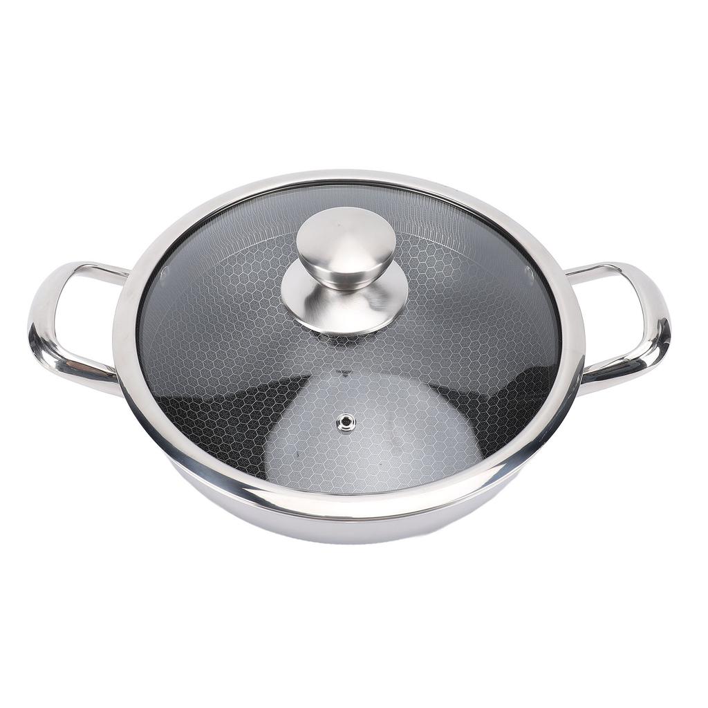 Nonstick Frying Pan Dishwasher Safe Skillet Induction Cooker Gas Range Compatible Double Sided