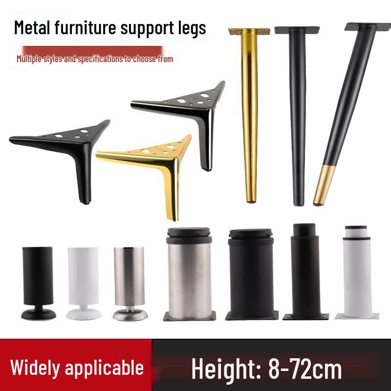 Adjustable Furniture Support Legs for Shelves, Cabinets, Sofas, TV Stands, Tables, Beds, Bedside Tables, and Shoe Cabinets.