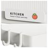 With Hooks Kitchen Storage Shelf Multi-Functional Seasoning Organizer Rack  Home