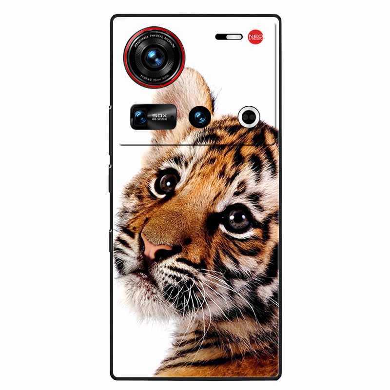 For ZTE Nubia Z70 Ultra 5G Case 6.85'' Black Silicone TPU Soft Phone Cover for Nubia Z70 Ultra Protective Back Shells Z 70 Ultra
