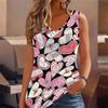 3D Heart-shaped Pattern Printed Tank Tops for Women Workout Yoga Gym Printed Summer Sport Shirts Plus Size Vests Valentine's Day Exclusive
