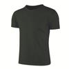 Men's Summer T-shirt Quick Dry Short-sleeved Round Neck Work Clothes Casual Running Tee Top
