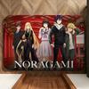 Anime N-Noragami Floor Mat Soft Flannel Floor Mat  Suitable for Entryways, Living Rooms, Bedrooms, and Bathrooms