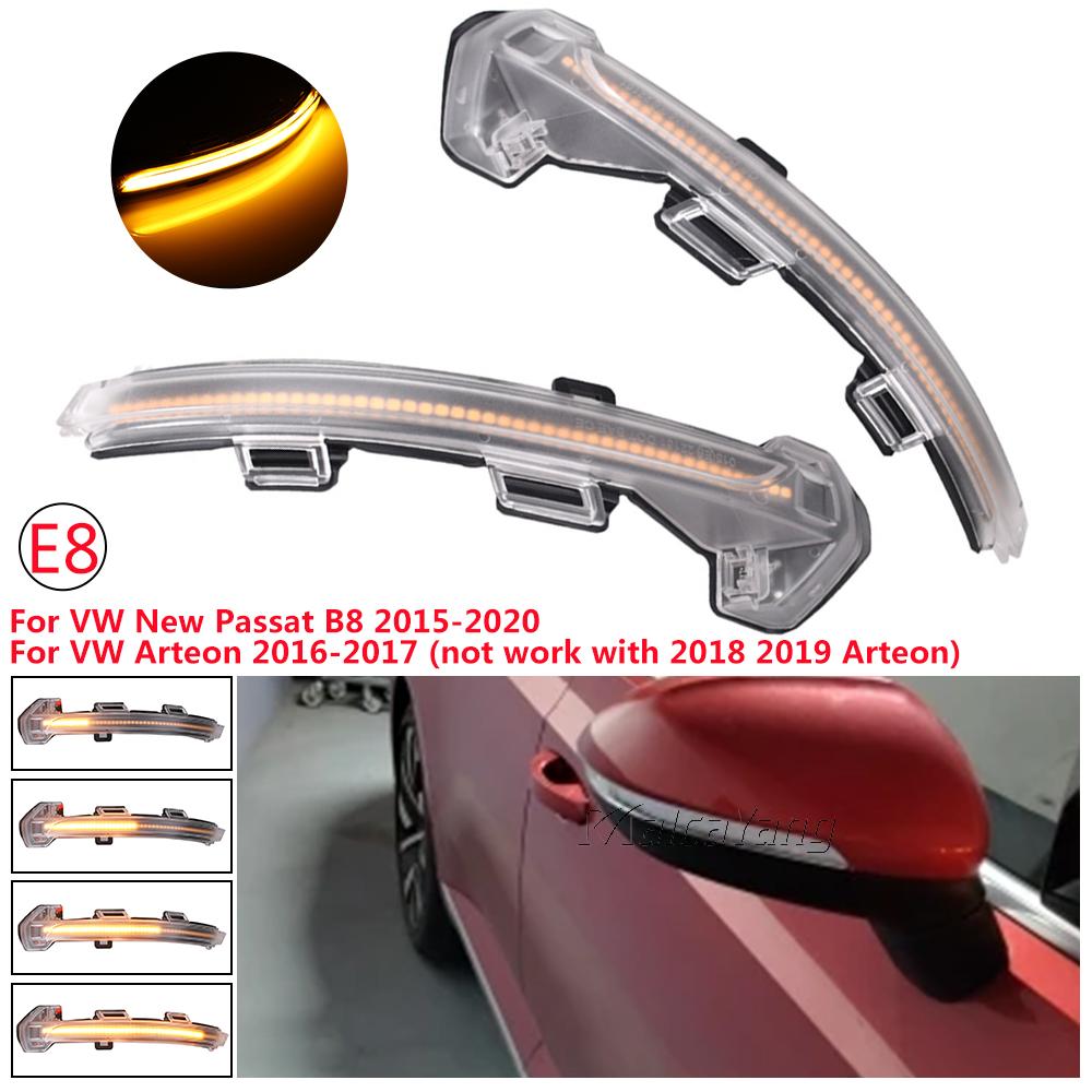 LED Dynamisches Blinkerlicht für VW Golf MK8 VIII GTI R Fließendes Wasser Blinker Blinklicht 2020 2021 2022 2023 2024 GTD GTE