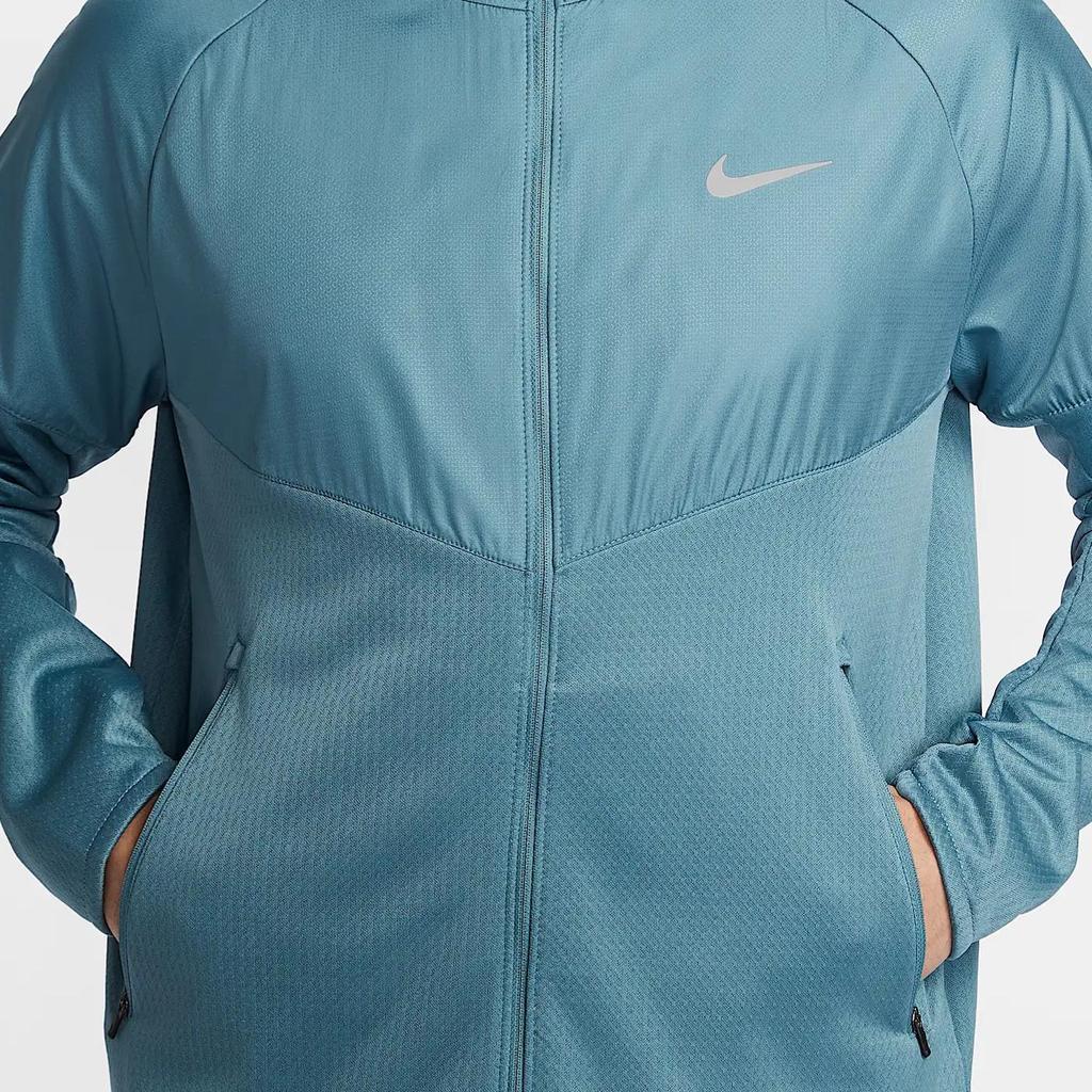 Nike Milert Therma-Fit Sphere Weich Bequem Wasserdicht Langlebig Laufjacke Herrenjacke Rauchblau FZ1112-006