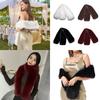 Lightweight Shawl Scarf Winter Shawl For Men Women Warm Furry Design Easy Foldable Travel Essential
