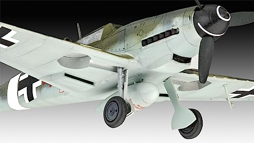 Revell 1/72 Scale German Air Force Messerschmitt Bf109G-10 Vs. Royal Air Force Spitfire Mk.V Battle Set, Plastic Model Kit 03710