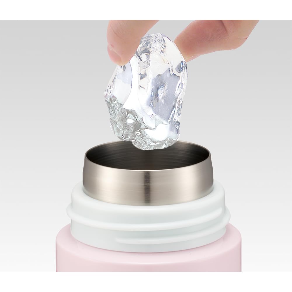 Skater Mug Bottle, Cherry Blossom Pattern, Comfortable, 500ml, Insulated, Stainless Steel Water Bottle, SDPC5-A