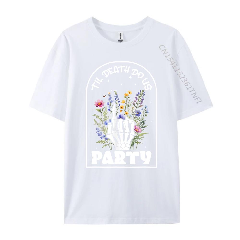 Lustiges Tod bis wir Junggesellinnenabschied Brautjungfern Squad Vintage T-Shirt Herren Klassische Herren Designer Kleidung T-Shirt für Herren Spiel