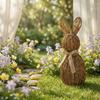 Handmade Woven Figurine Home Decoration