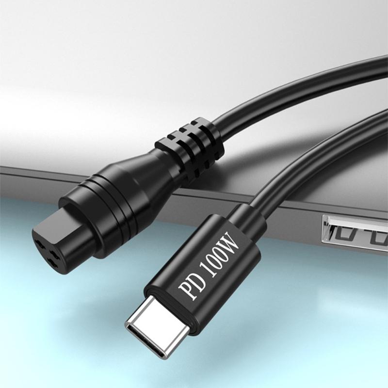 PD100W USB C to DC5.5mm Fast Charging Set With 12 Adapters USB C To 5.5mm Power Delivery Cable For Multiple Devices