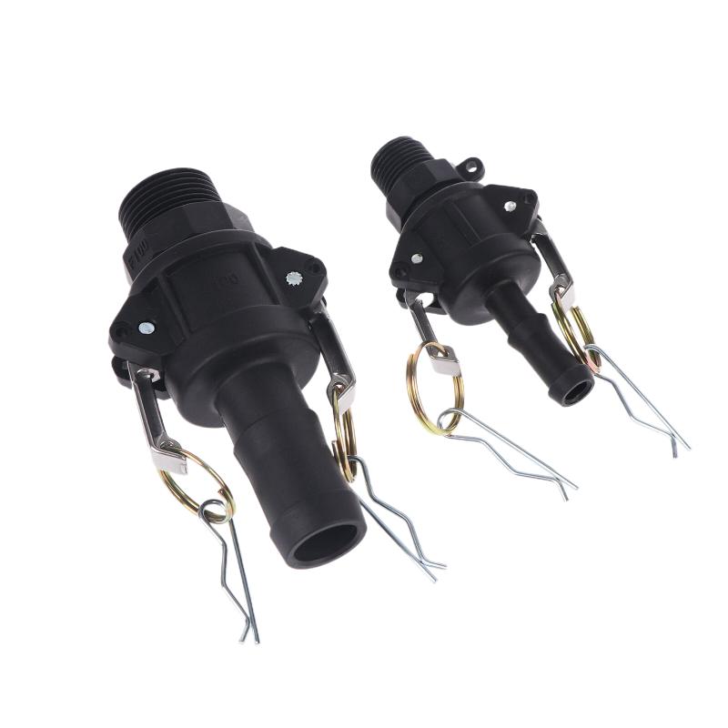 PP Quick Joint Type C+F Chemical Plastic Acid And Alkali Resistance Flexible Buckle Type Wire Hose Quick Connection Head C300