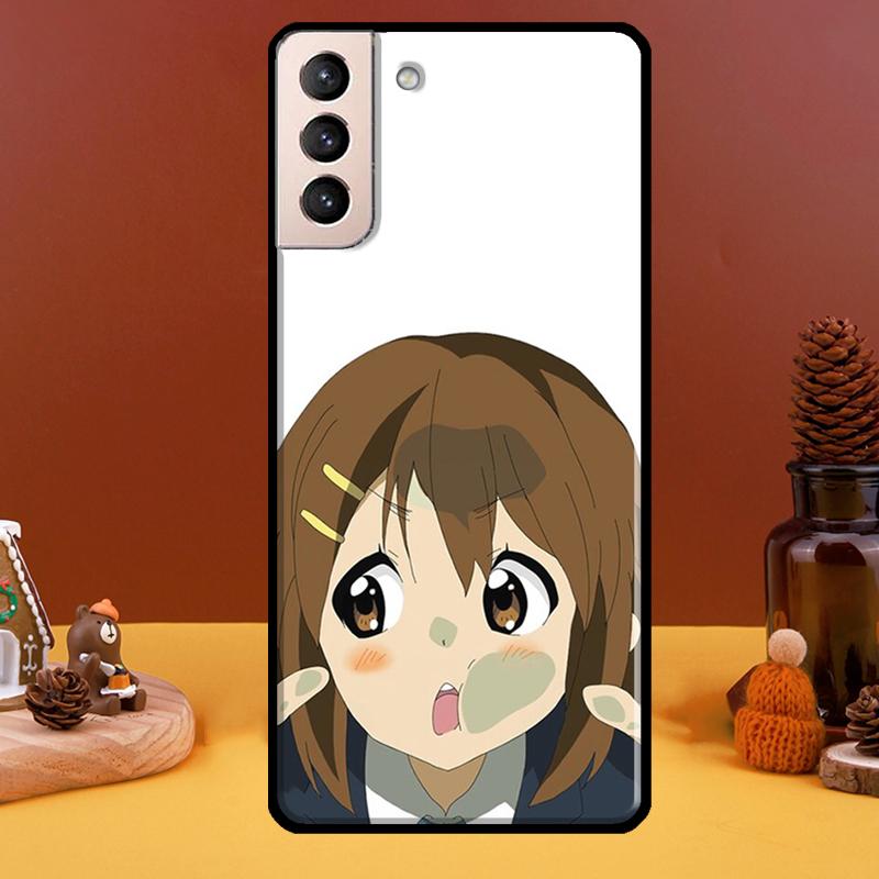 K on! Husa Hirasawa Yui pentru Samsung Galaxy S21 Ultra S20 FE S8 S9 S10 Note 10 Plus Note 20 S22 Ultra