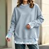 Women's Long Sleeve Casual Sweatshirt Loose Fit Pullover Top for Daily Wear