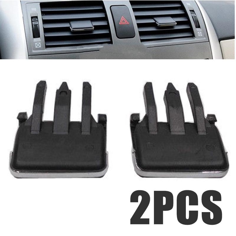 

Pdtoweb 2x A/C Vent Louvre Blade Slice Лист кондиционера для Toyota Corolla