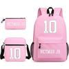 Lionel Messi · Peripheral Printed School Bag Three-Piece Pencil Case Shoulder Bag Backpack