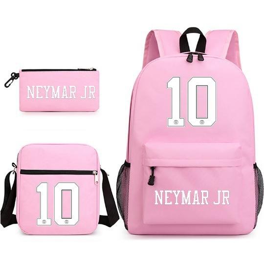 Lionel Messi · Peripheral Printed School Bag Three-Piece Pencil Case Shoulder Bag Backpack