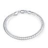 Brand New High Quality 925 Sterling Silver 5mm Women Men Chain Men Cuban Bracelet Fashion Silver Jewelry