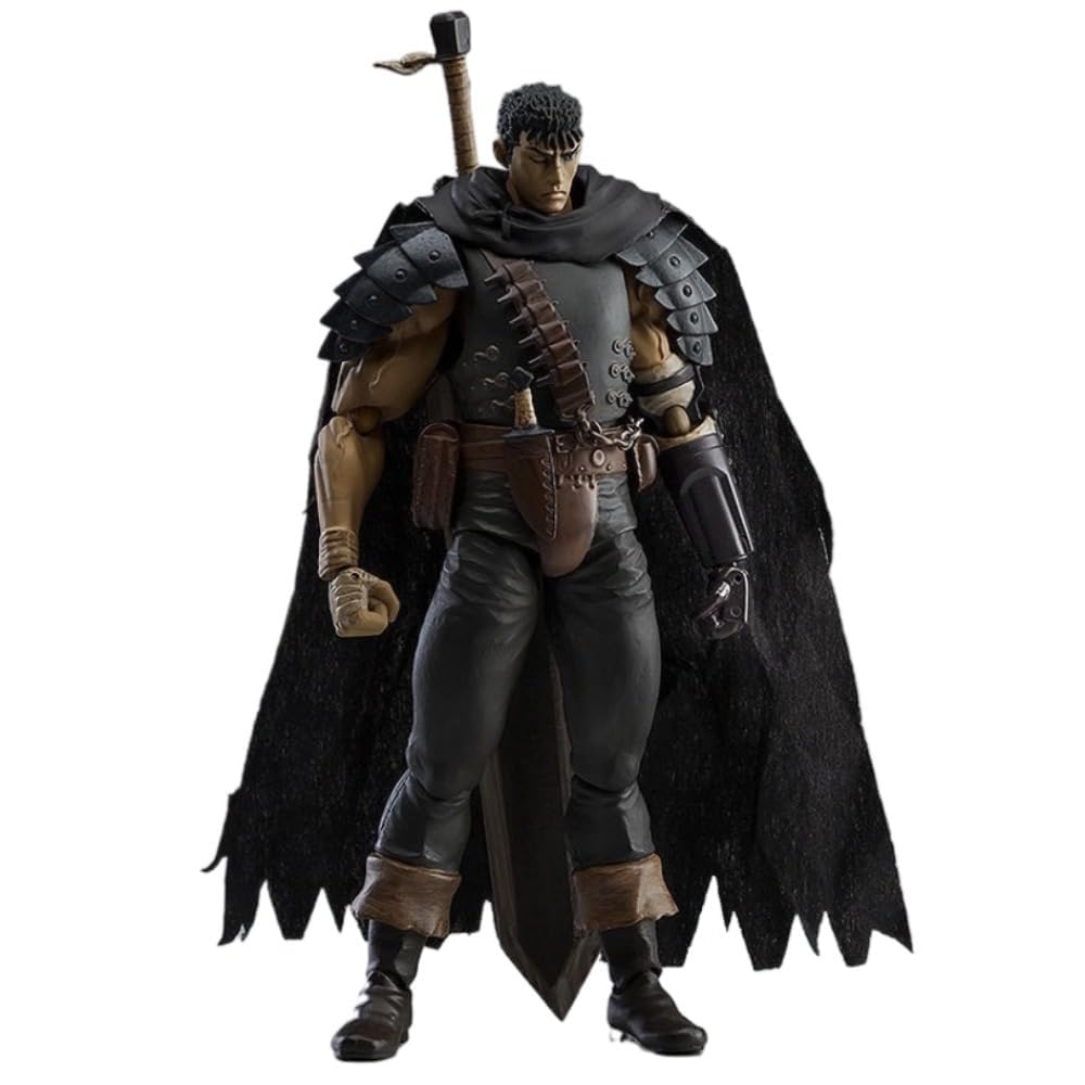 Sword Wind Legend Brand Warrior Black Swordsman Berserk Guts Approximately 170mm Tall PVC Painted Finished Figure
