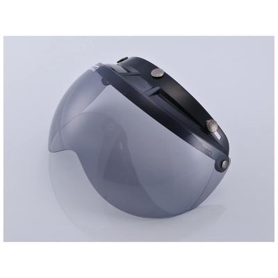 BOGO Helmvisier Pilotvisier Öffnungs- und Schließtyp mit Basis Rauchfrei Größe Klappbar BG12-B3