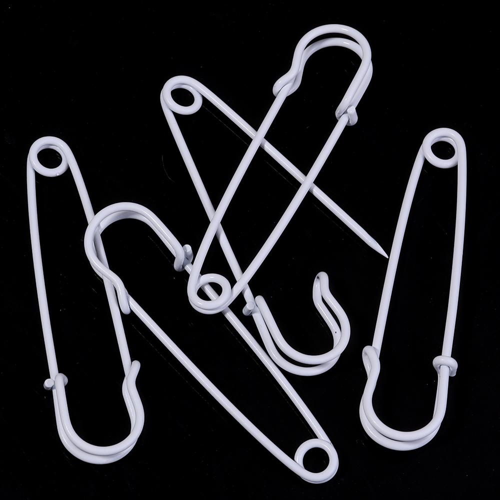10pcs/lot Bright Color Safety Pins Metal Iron Brooch Pins Base Setting For Jewelry Making DIY Crafts Brooch Decoration Supplies