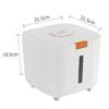 Airtight Moisture-Proof Rice Storage Container - 10L Multi-Purpose Kitchen Grain Dispenser for Dry Food, Cat & Dog Pet Food Orga