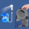 Outdoor Shower Versatile Portable Camping Shower Adjustable Water Pressure Shower Set for Backpacking Bathing Car Washing