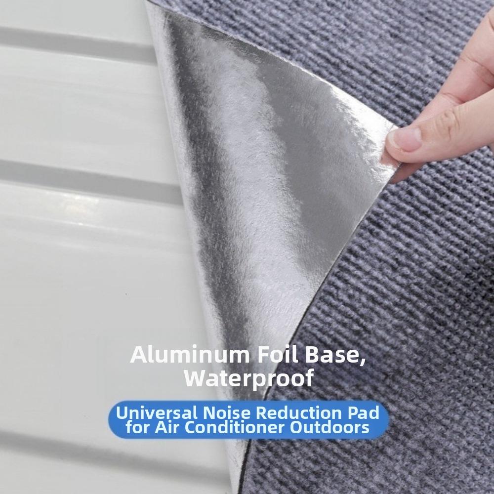 Rainproof Outdoor Unit Silencing Pad Waterproof Noise Reduction Pad Protective Cover Roof