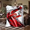 Spartak Moscow Print Flannel Blanket Soft Warm Sofa Bed Throw Blanket For Home Office Bedroom