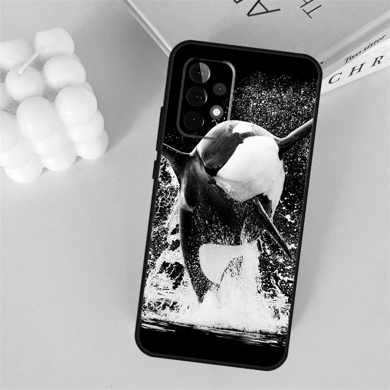 

Killer Whale Orca For Samsung Galaxy A22 A32 A52 A54 A14 A16 A26 A36 A56 A55 A35 A05 A06 A15 A53 A33 A13 Case Samsung A33 5G