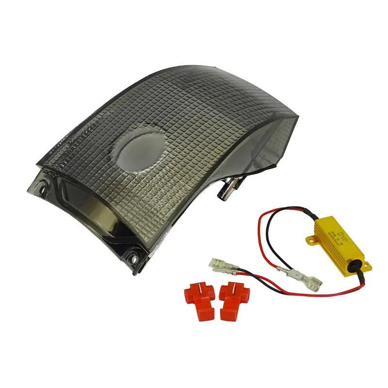 waase For BMW R1150R K1200GT K1200RS 1997 1998 1999 2000 2001-2005 E-Mark Rear Tail Brake Turn Signals Integrated Led Light Lamp