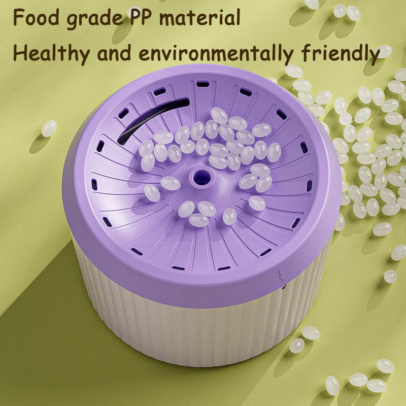 3L Pet Water Fountain Automatic Multiple Filtration Cat Water Dispenser with LED Light Silent USB Dog Drinker Anti-Dry Cat Bowl