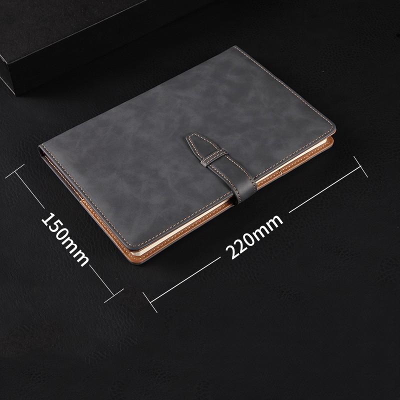 School Notebook 200 Pages Leather Cover Sewing Binding School Supplies A5A6 Hardcover Diary Leather Diary