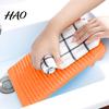 Small Washing Board Mini Wavy Stripe Hanging Hole Anti-slip Thickened Bottom Sock Groove Plastic Underwear Towel Laundry Household Supplies