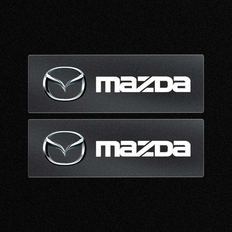 Autocollants de Poignée de Porte de Voiture Autocollants Protecteurs de Rétroviseur Accessoires de Voiture Pour Mazda 3 5 323 626 CX-3 CX-4 CX-5 CX-7 CX-9