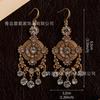 New French Court Style Earrings Set With Diamonds Zircon Tassels Antique Round From Manufacturer
