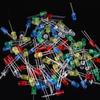 100-Piece LED Lamp Beads 3MM & 5MM Set - Red, Green, Blue, Yellow, White