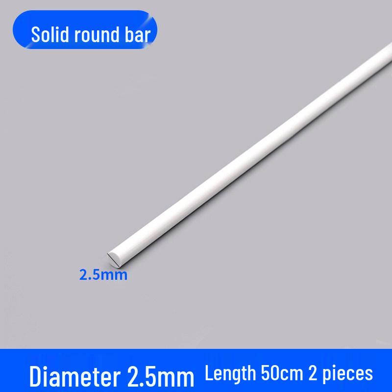 DIY Sand Table Model Kit: ABS Rods, Glue Sticks, Half-Round & Square Tubes
