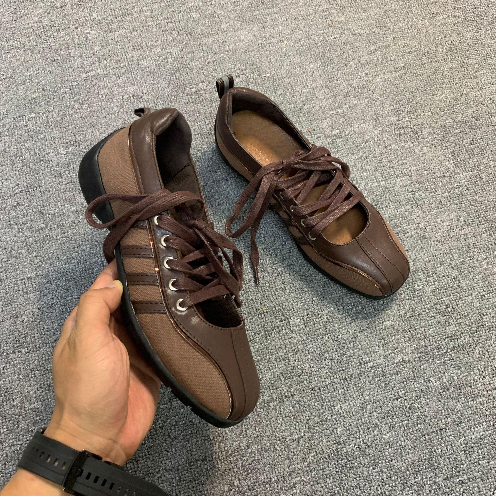 

Найди второй волосок! Корейская версия туфли-балетки с ремешком новая кожа квадратный носок универсальные Мэри Джейн платформа повседневная обувь женская 40 шоколадный