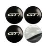 Set of 4 56 Car Hubcaps Logo Sticker GTI Logo 408 4008 308 3008 3008 Rifter 5008 508 2008 208 301 407 108