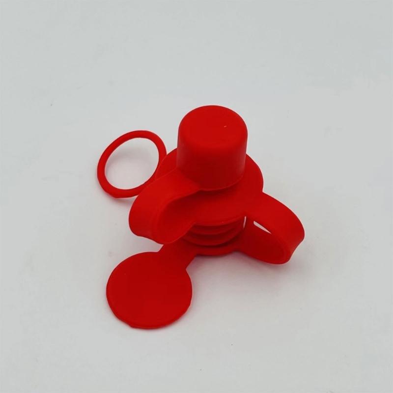 Bottle Cap Spout Adapter Protects Kids Mouth No Spill Silicone Water Bottle Cap for Kids & Adult Toddler Bottle Cap