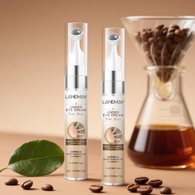 Under Eye Cream-Hydration And Nourishment With Coffee Oil & Vitamin E-Lightweight Moisturizing No Greasy-Suitable For All Skin Types, 15ml
