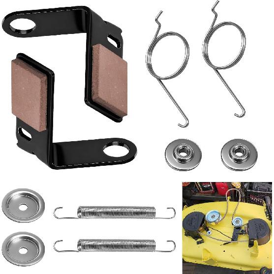 2 Set Brake Pad Kit GY21943B GX20494 GX20515 GX23240 For J-Ohn Deere 42  L, D, X Series 100 105 115 100 110 120 125 130 Tractors & Lawn Mower - With