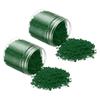 CoCud Model Flower Glasses, 185ml Capacity, Fake Miniature Flower Glasses, Tree Sponge, Dark Green - (Uses: DIY Dollhouse, Fairy Garden, Model