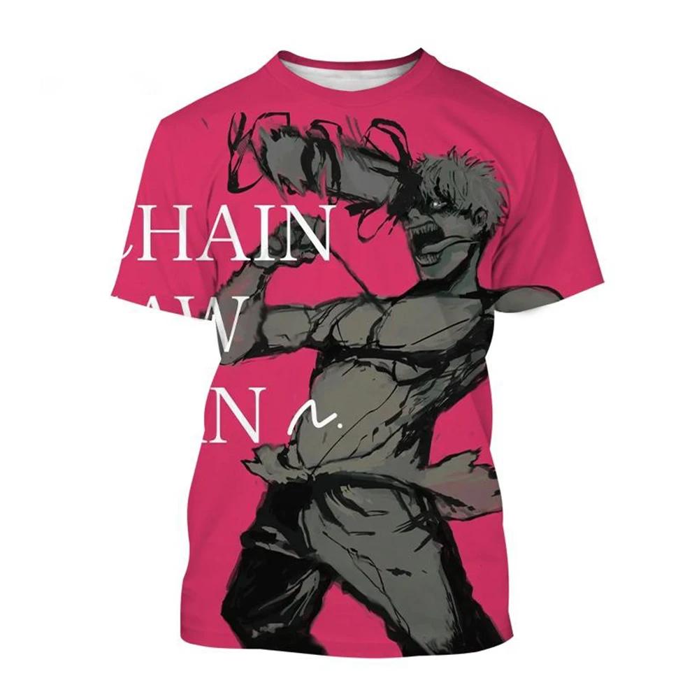 Summer Anime Fashion Cool 3D Printing Printed T-shirt Anime Creative Leisure Hip Hop Harajuku Printed Comfortable T-shirt XXS